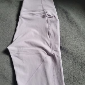 Fabletics Oasis High-Waisted 7/8 Legging - L - Lilac
